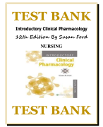 Test Bank for Fundamentals of Nursing 11th Edition (Potter  Perry Stockert & Hall latest) all chapters covered