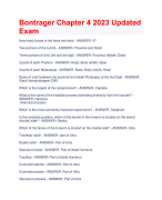 Bontrager Chapter 4 2023 Updated  Exam