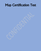 Map Certification Test exam  QUESTIONS WITH DETAILED VERIFIED ANSWERS (100% CORRECTA+ GRADE ASSURED NEW!!