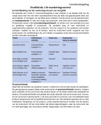 Samenvatting Consumentengedrag H2 De marketingcontext
