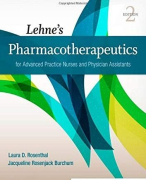 Test bank for LEHNE’S PHARMACOTHERAPEUTICS FOR ADVANCED PRACTICE NURSES AND PHYSICIAN ASSISTANTS 2ND EDITION