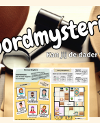 Moordmysterie - Hersenkrakers - Sudoku - Logisch Redeneren - Puzzel - Begrijpend Lezen - Leespuzzel - Werkblad
