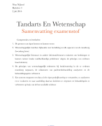 Tandheelkunde samenvatting Tandarts en wetenschap Bachelor 3