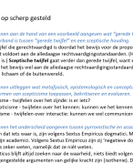 Eindtermen bij \'Het Voordeel van de Twijfel\'