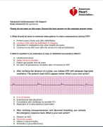 FISDAP Cardiology Test Prep Updated for 2024