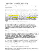 Samenvatting 7 principes Nederlands 