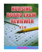 nursing board exam reviewer v2.0 questions and answers with rationales