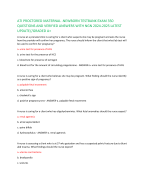  ATI PROCTORED MATERNAL -NEWBORN TESTBANK EXAM 350 QUESTIONS AND VERIFIED ANSWERS WITH NGN 2024-2025 LATEST UPDATE//GRADED A+ A nurse at a prenatal clinic is caring for a client who suspects she may be pregnant and asks the nurse how the provider will con