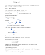 Biologie notities les 3