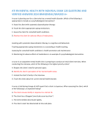 HESI MED-SURG FLUID,ELECTROLYTE AND ACID-BASE IMBALANCES REAL EXAM QUESTIONS AND VERIFIED ANSWERS  WITH RATIONALES 2024 LATEST//GRADED A+ 1. The nurse obtains all of the following assessment data about a patient with deficient fluid volume caused by a mas