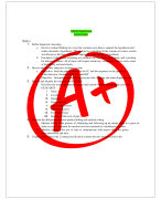 NR 511 FINAL EXAM WITH 100% VERIFIED QUESTION AND ANSWERS.A+ GRADED.