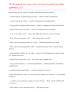 Shadow Health- Danny Rivera- Focused Exam: Cough verified question and answers