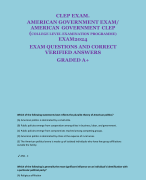 HPNA – ACHPN TEST LATEST UPDATE 2023/2024 REAL EXAM QUESTIONS AND CORRECT ANSWERS TOP GRADE SCORE GUARANTEE, GRADED A+
