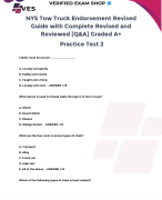 DOT 2 FINAL  REAL EXAM GUIDE WITH REVISED AND CORRECT QUESTIONS AND ANSWERS GRADED A+ [LATEST REVIEW]