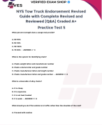 MENTAL HEALTH EXAM 2 RASMUSSEN UNIVERSITY REAL EXAM GUIDE WITH REVISED AND CORRECT QUESTIONS AND ANSWERS GRADED A+ [LATEST REVIEW]