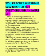 WGU PRACTICE QUESTIONS C252 CHAPTER 7/30 QUESTIONS AND ANSWERS (A+)