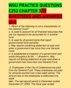 WGU PRACTICE QUESTIONS C252 CHAPTER 3/19 QUESTIONS AND ANSWERS (A+)