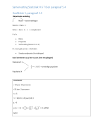 Statistiek H6-8 en paragraaf 54 