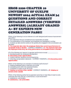 HROB 2290 CHAPTER 10 UNIVERSITY OF GUELPH NEWEST 2024 ACTUAL EXAM 34 QUESTIONS AND CORRECT DETAILED ANSWERS (VERIFIED ANSWERS) |ALREADY GRADED A+ BY EXPERTS NEW GENERATION PASS!!!