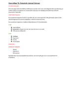 Amyotrofe Lateraal Sclerose