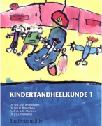 Kindertandheelkunde 1 H11 t/m H27