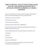CMS ATI MENTAL HEALTH PROCTORED EXAM ACTUAL 2024 EXAM QUESTIONS WITH DETAILED VERIFIED ANSWERS A+ GRADE ASSURED.pdf