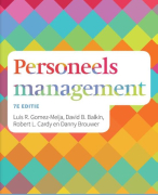 Samenvatting Personeelsmanagement - Hoofdstuk 1, 5, 8