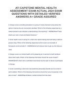 ATI CAPSTONE MENTAL HEALTH ASSESSMENT EXAM ACTUAL 2024 EXAM QUESTIONS WITH DETAILED VERIFIED ANSWERS A.pdf