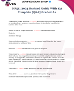 NR511 Midterm 2024 Revised Guide With 131 Complete [Q&A] Graded A+