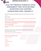 NR511 Final Exam 2024 Revised Guide 8 With 99 Complete [Q&A] Graded A+