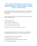 NRS LATEST EXAM 2024 REAL EXAM 1 WITH ACTUAL EXAM QUESTIONS AND CORRECT DETAILED ANSWERS (VERIFIED ANSWERS) LATEST UPDATES 2024 | ALREADY GRADED A+ (BRAND NEW!!)