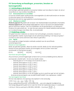 Verhoudingen, procenten, breuken en kommagetallen