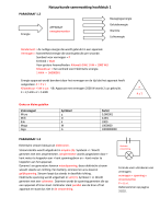 Natuurkunde samenvatting elektriciteit 3 vwo 