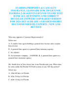 FLORIDA PROPERTY & CASUALTY INSURANCE, GLOSSARY FOR 220 LICENSE, FLORIDA 2-20 AGENTS LICENSE EXAMS TEST BANK ALL QUESTIONS AND CORRECT DETAILED ANSWERS TOP RATED VERSION FOR 2024-2025 ALREADY A GRADED HIGHLY RECOMMENDED BY EXPERTS | NEW AND REVISED