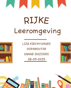 Onderzoek Rijke leeromgeving