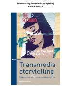 Transmedia storytelling - Rene Boonstra