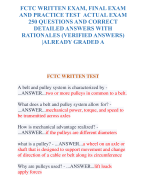 CCA Exam Preparation Study Guide  Graded A 2023