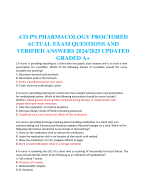 ATI MED SURG 2 FINAL ACTUAL EXAM LATEST QUESTIONS WITH CORRECT DETAILED ANSWERS CERTIFIED 100% UPDATED 2024/2025 