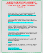 NCLEX RN EXAM 2024-2025 EXAM  QUESTIONS WITH GOLDEN TIPS ANSWERS AND REVEIWERS (NGN)