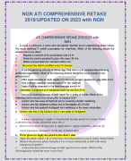 NGN ATI COMPREHENSIVE RETAKE 2019/UPDATED ON 2023 with NGN
