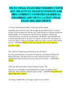 NR 511 FINAL EXAM 2024 VERSION 3 WITH  ALL 100 ACTUAL EXAM QUESTIONS AND  100% CORRECT ANSWERS GRADED A+  CHAMBERLAIN/ NR 511 LATEST FINAL  EXAM 2024-2025 (NEW!!)