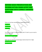 BICSI TECHNICIAN ACRONYMS AND ABBREVIATIONS EXAM(ACTUAL EXAM) WITH CORRECT QUESTIONS AND ANSWERS LATEST 2024 – 2025 GOOD SCORE IS GUARANTEED GRADE A+ 