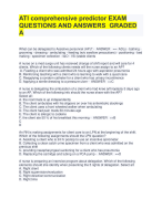 NURS 100 FINAL EXAM LATEST 2024 ACTUAL EXAM  100 QUESTIONS AND CORRECT DETAILED ANSWERS  WITH RATIONALES (VERIFIED ANSWERS) |ALREADY  GRADED A+ 