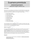 Oefenbundel geschiedenis - 3ASO - Examencommissie 2024