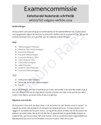 Oefenbundel Nederlands - 2 Arbeidsmarkt - Examencommissie 2024