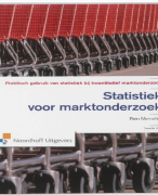 Samenvatting Statistiek voor Marktonderzoek