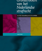 Samenvatting Beginselen Strafrecht boek \'Grondtrekken van het Nederlandse strafrecht\' 
