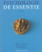 Samenvatting Psychologie, de essentie