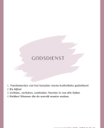 Godsdienst praktijk 1