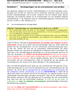 Samenvatting Rechtshandeling en overeenkomst (Hijma, 8ste druk) hfd 4 (4)